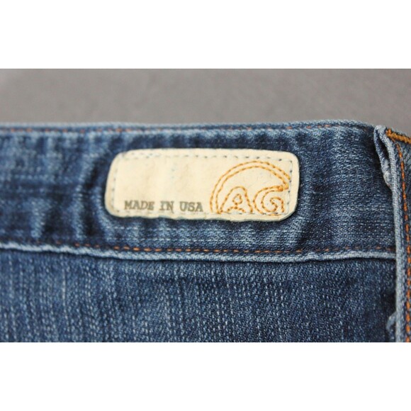 Adriano Goldschmied The Farrah High-Rise Skinny Jeans USA Made Womens Size 28R - Picture 9 of 13